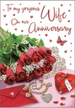 This anniversary card illustration captures a moment of heartfelt celebration as if set on a polished sideboard in a Collier Row home, the kind of spot where cards and gifts gather during a special evening. A lush arrangement of red roses stretches elegantly across a shimmering surface, each bloom richly saturated in velvety crimson, their layered petals unfolding with a sense of deep affection. The roses nestle amidst delicate greenery-fine leaves and soft fronds-that create a natural rhythm through the design, echoing the look of a carefully crafted bouquet sourced from a local florist near the centre of Collier Row. Below the arc of flowers rests a gently folded envelope, its creamy paper faintly lustrous, hinting at the presence of a handwritten anniversary message within. To one side, a heart-shaped locket gleams softly, its metallic curves catching the light with a warm glow, while a strand of dainty pearls and small jewel-like accents are scattered around, sparkling like tiny stars on the reflective surface. The palette is drenched in passionate reds and soft pink blushes, with occasional hints of gold and silver that add sophistication without overpowering the roses. Tiny heart shapes glimmer across the background, and a single butterfly motif appears lightly poised near the blooms, suggesting a sense of magic and transformation. The lighting is gentle and embracing, casting soft reflections and subtle shadows that make the whole scene feel almost tangible. This carefully composed image evokes the tenderness of anniversaries in Collier Row-quiet, meaningful gestures, shared promises renewed, and the enduring warmth of two hearts still choosing each other.
